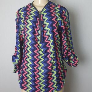 Sayuri Colorful Blouse XL